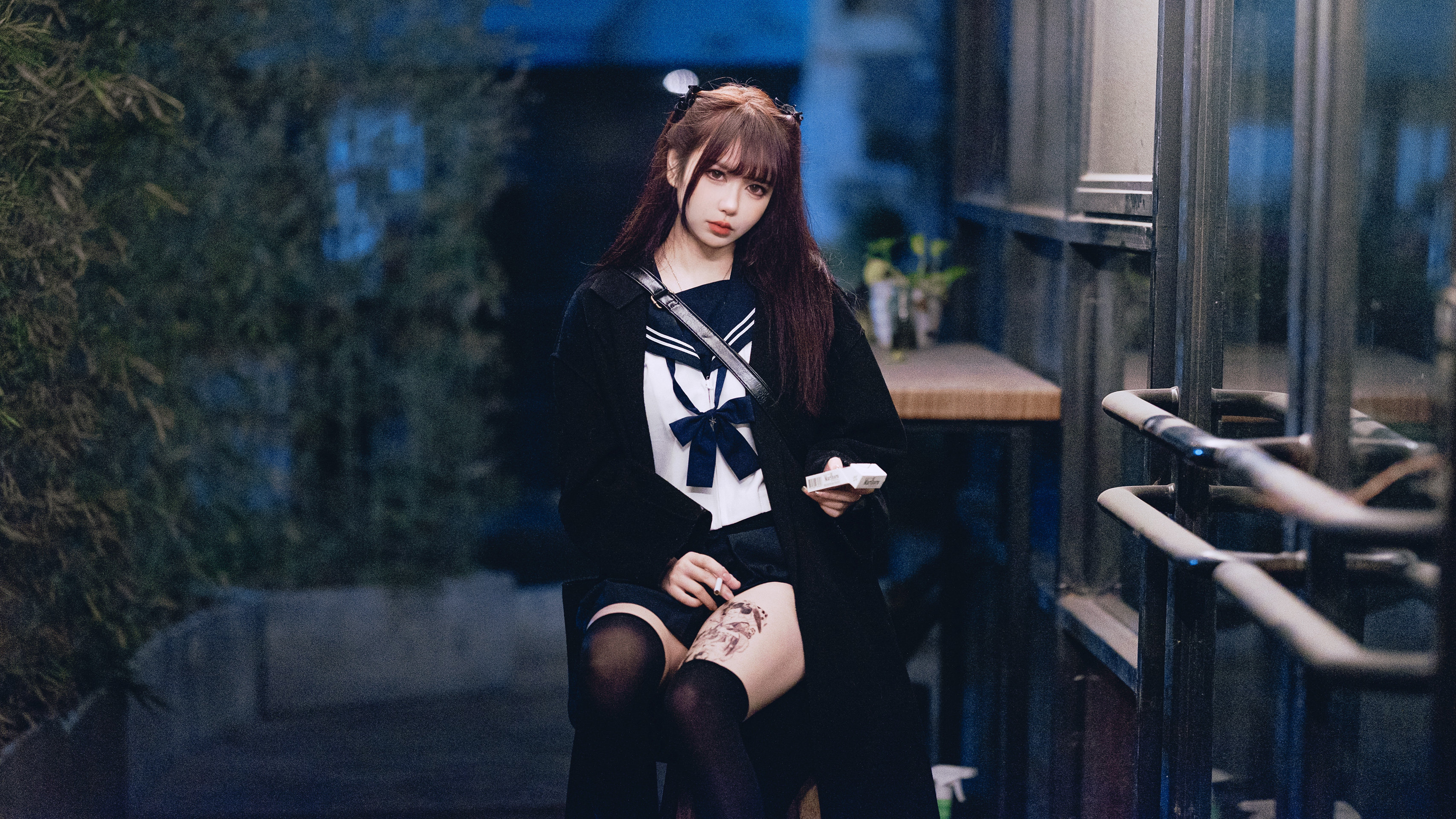 Tina很妖孽呀 不良JK