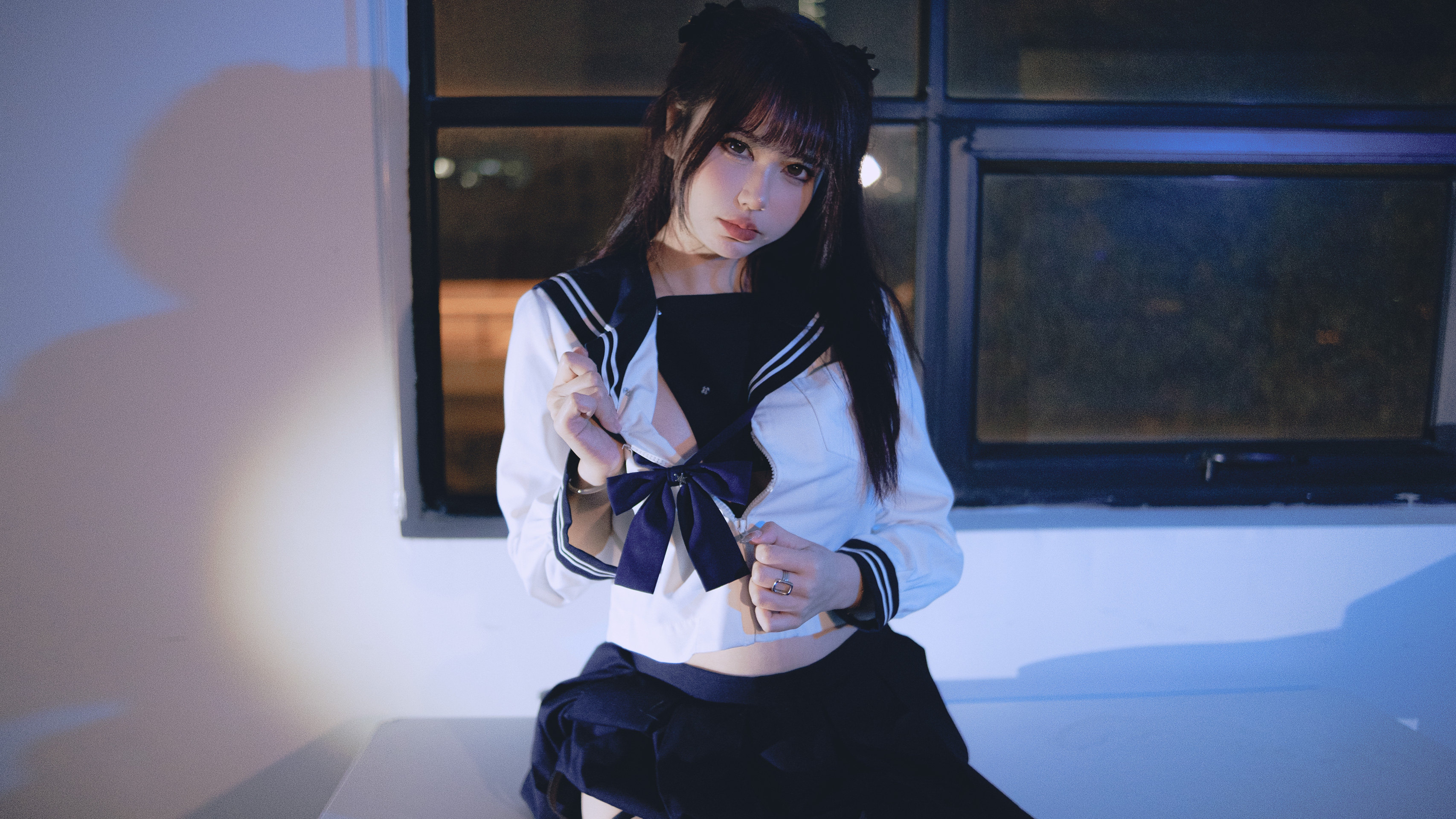 Tina很妖孽呀 不良JK